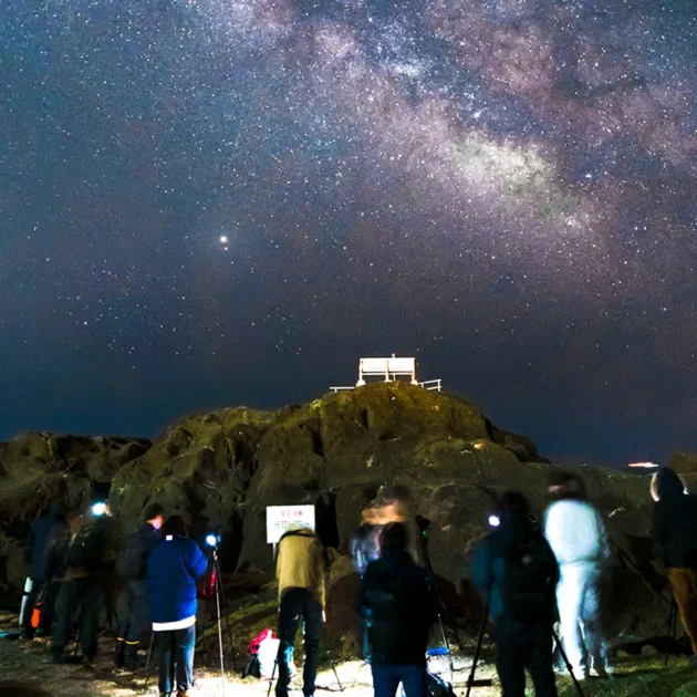 野島崎灯台の星空ガイドツアー